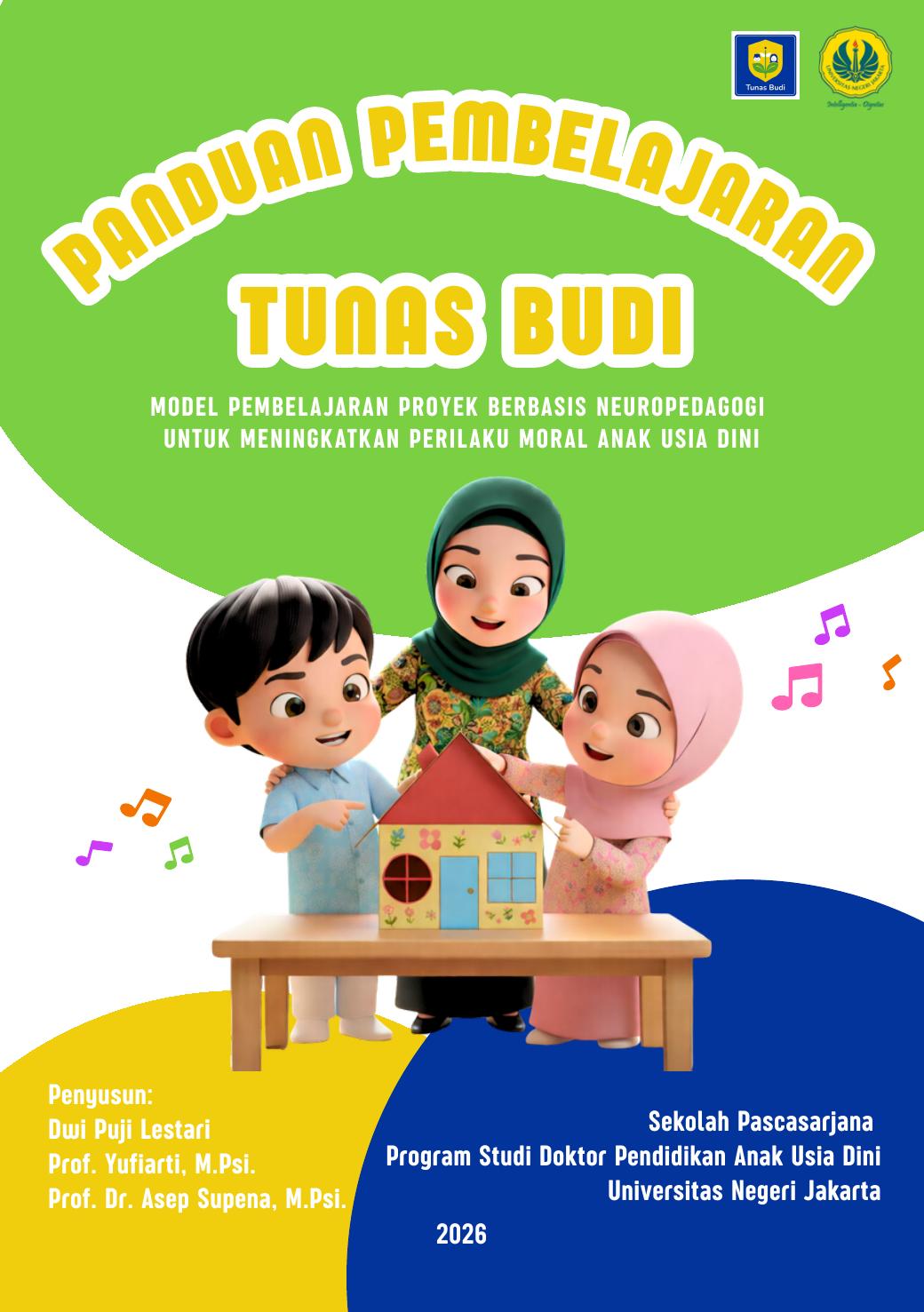 Sampul Buku Panduan Pembelajaran Tunas Budi